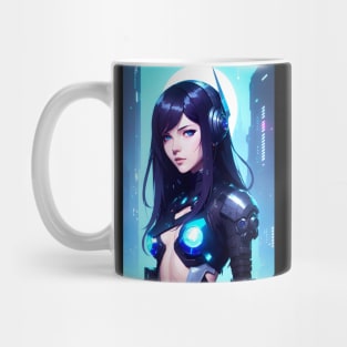 Cyberpunk girl Mug